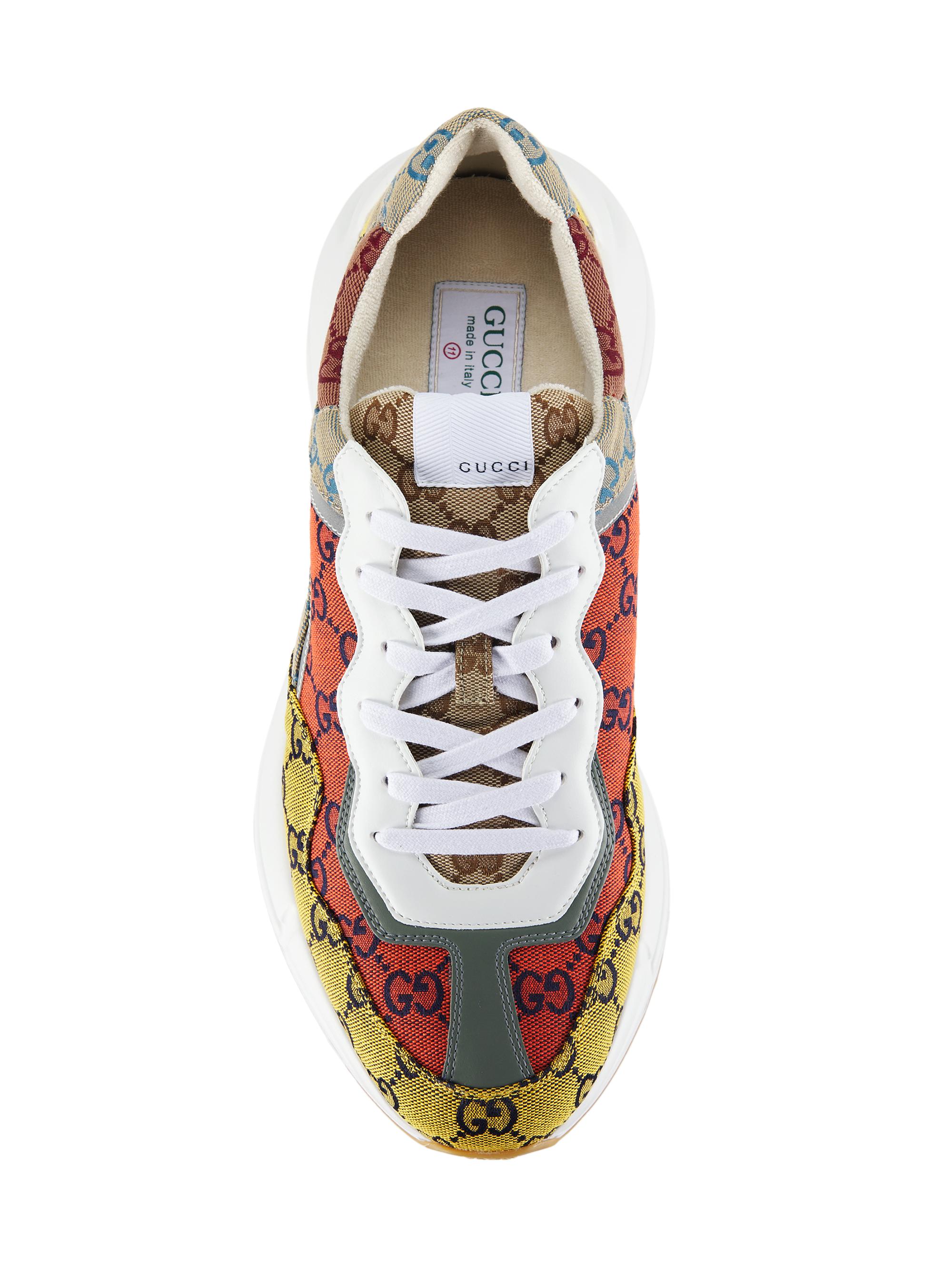 Gucci Rhyton GG Sneakers | Saks Fifth Avenue