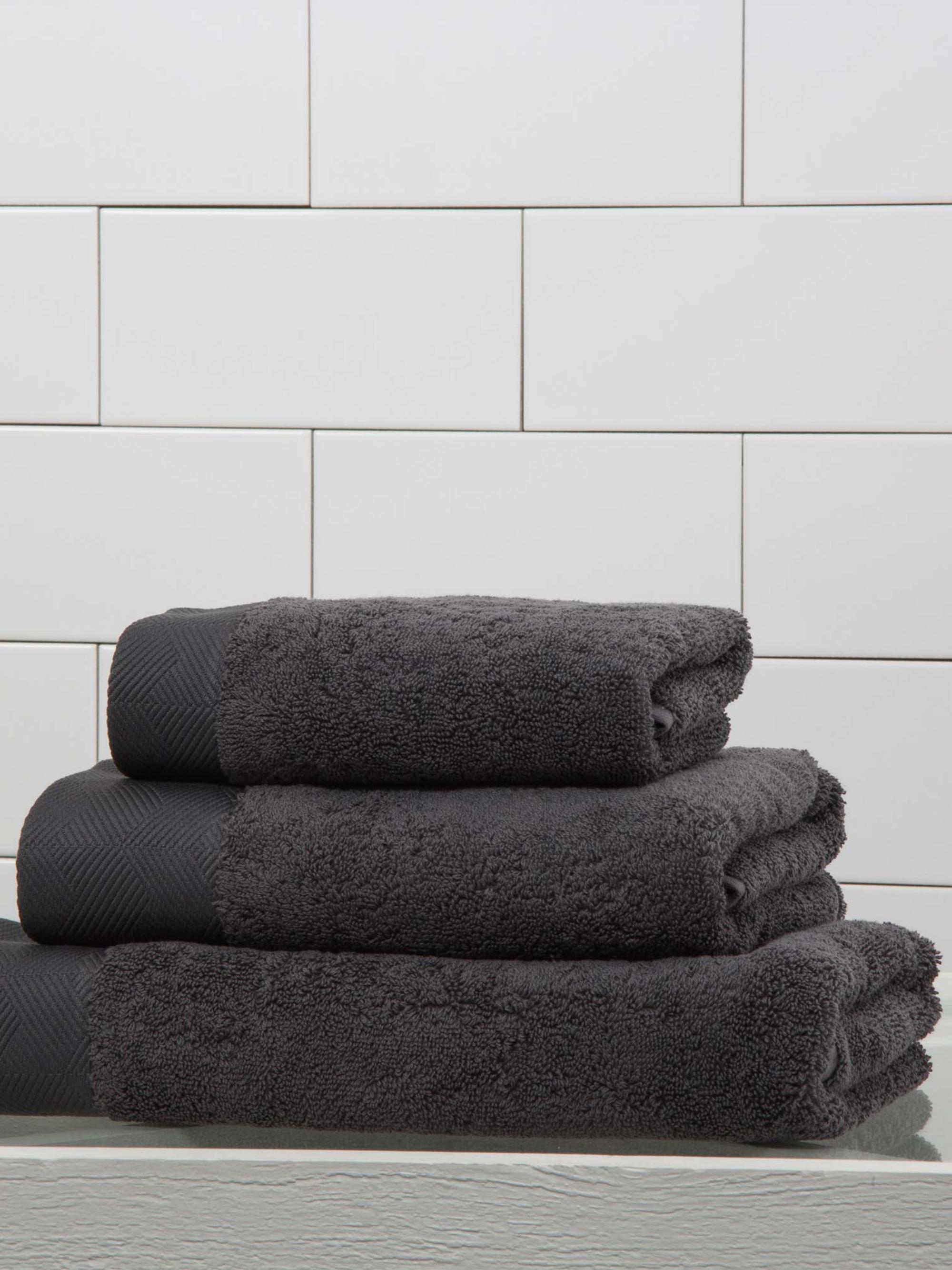 Frette Diamond Bordo Hand Towel - White