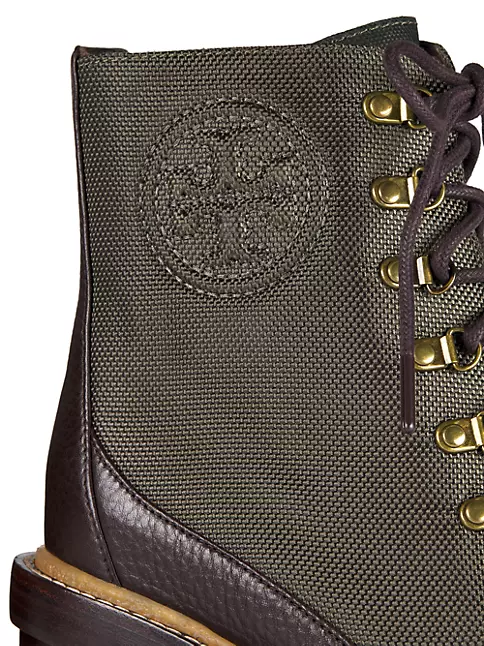 Tory Burch Brown Leather Ankle Boots Size 8
