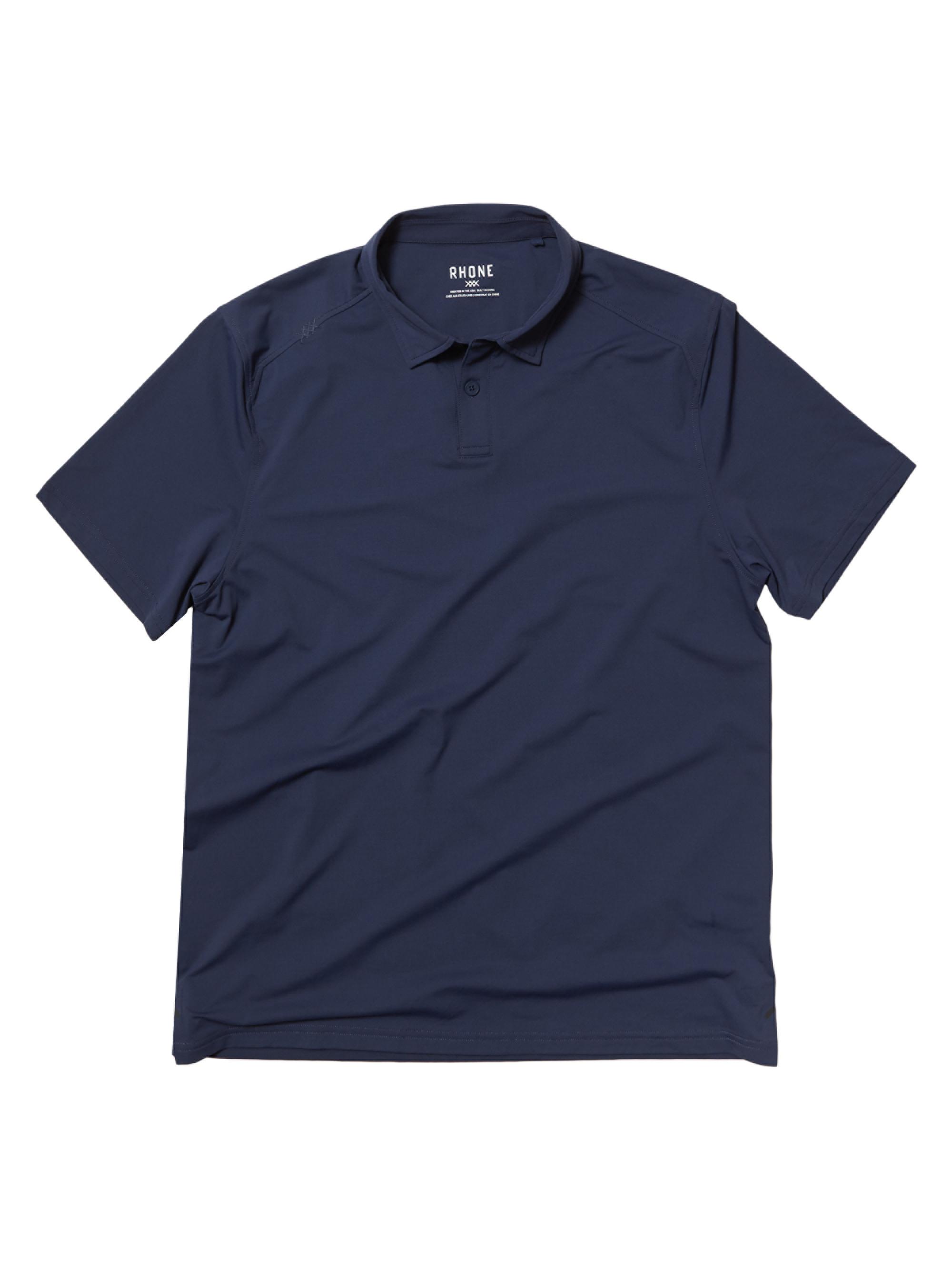 Rhone Men's Commuter Polo Shirt - Navy