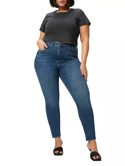 | Saks High-Rise Legs Fifth Jeans Skinny American Good Avenue Shop Good