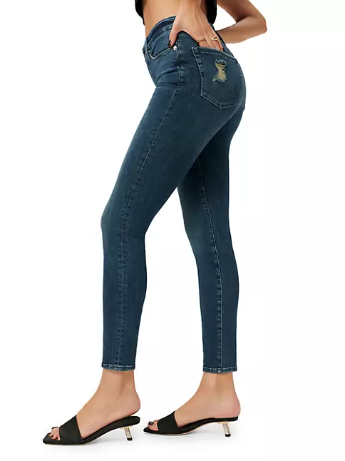 Good Legs Jeans Shop Skinny Good American High-Rise Saks | Fifth Avenue