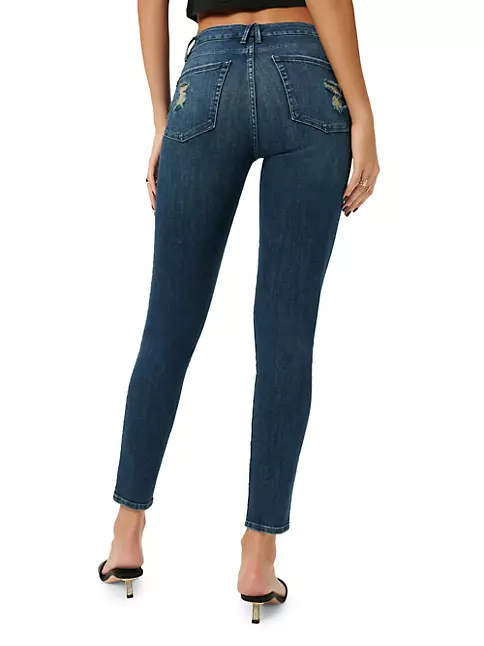 Shop Good American Legs Saks Good | Fifth Skinny Jeans High-Rise Avenue