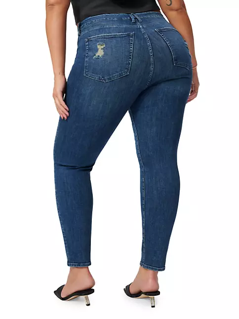 Shop Good American Jeans Skinny Good Legs High-Rise Saks Avenue Fifth 