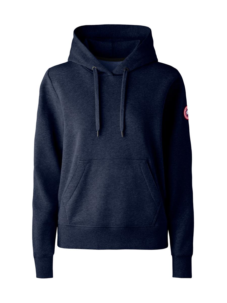  ＊Huron Oversized Hoody＊フーディ HURON OVERSIZED HOODY - BLACK I CANADA GOOSE - Momentum Clothing