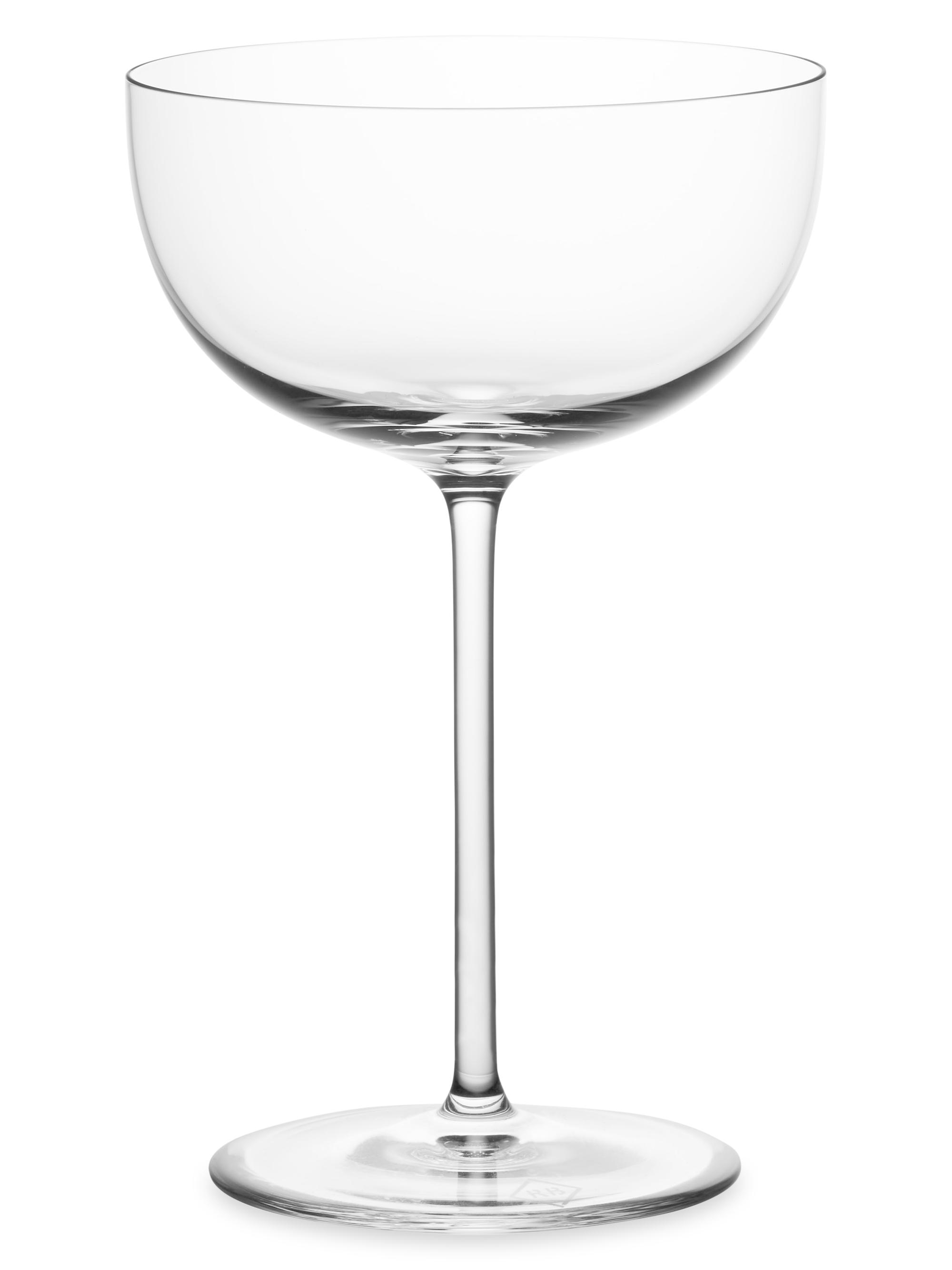 Richard Brendon The Cocktail Classic Coupe Glass 2-Piece Set - Clear