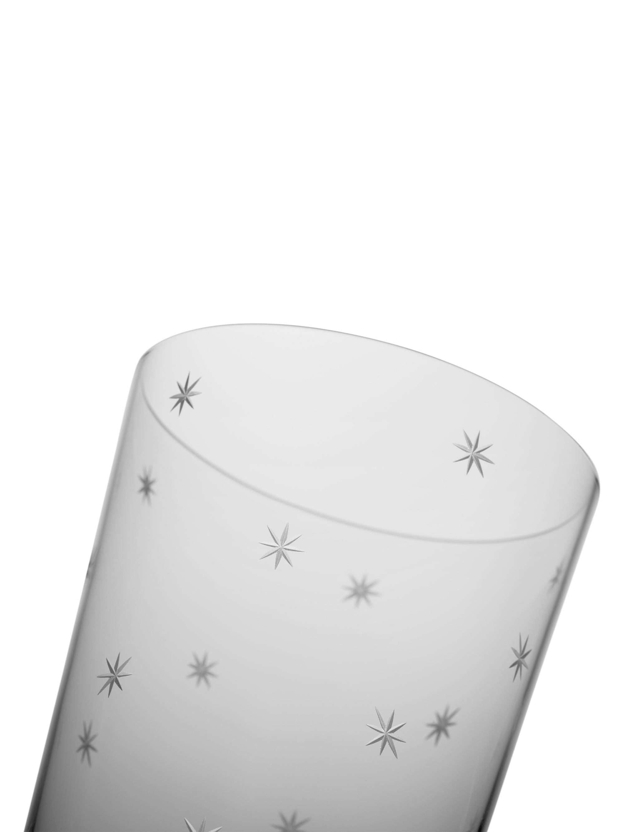 Richard Brendon The Cocktail Star Cut Highball 2- Piece Set - Clear - detail view in Clear