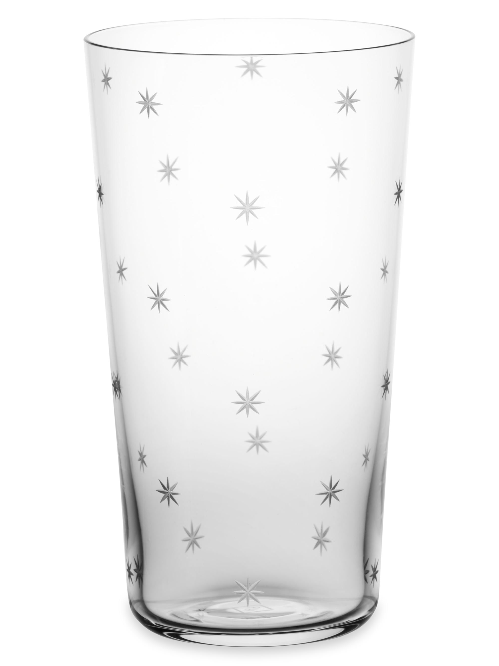 Richard Brendon The Cocktail Star Cut Highball 2- Piece Set - Clear - Women's Home