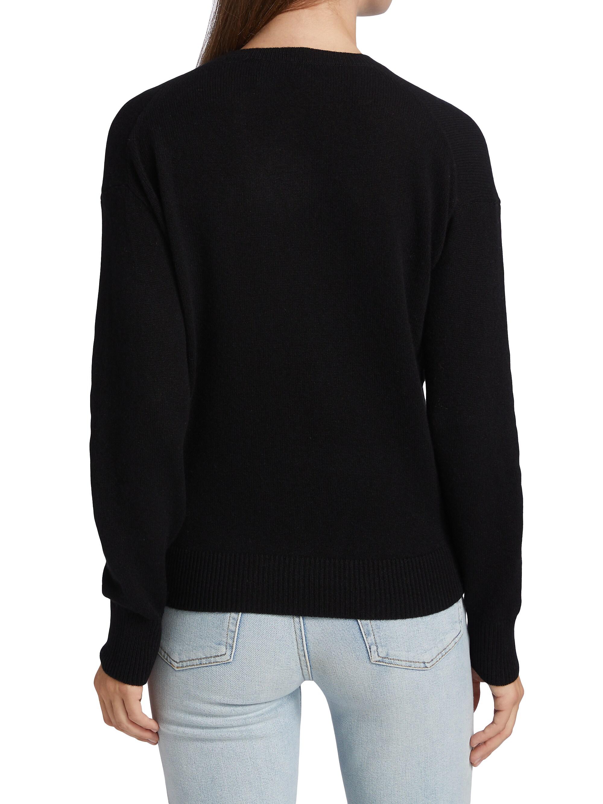 Theory Easy V-Neck Cashmere Sweater | Saks Fifth Avenue