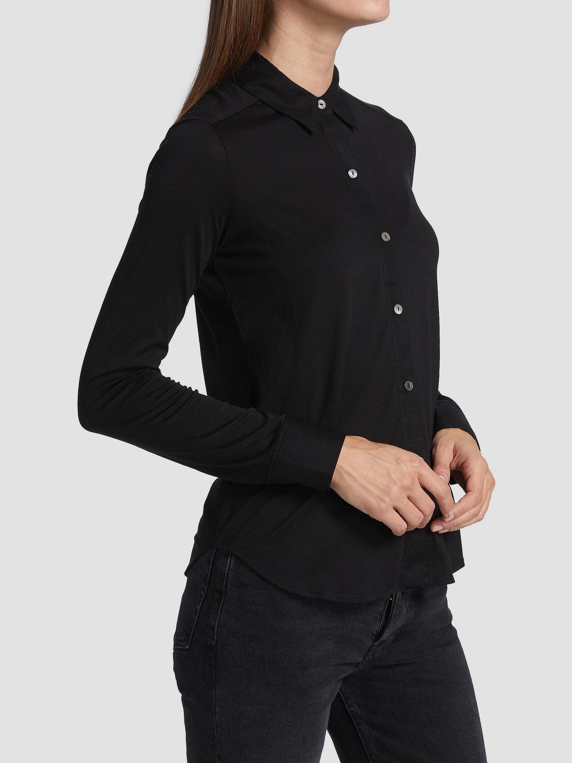 Theory Riduro Organic Cotton Shirt | Saks Fifth Avenue