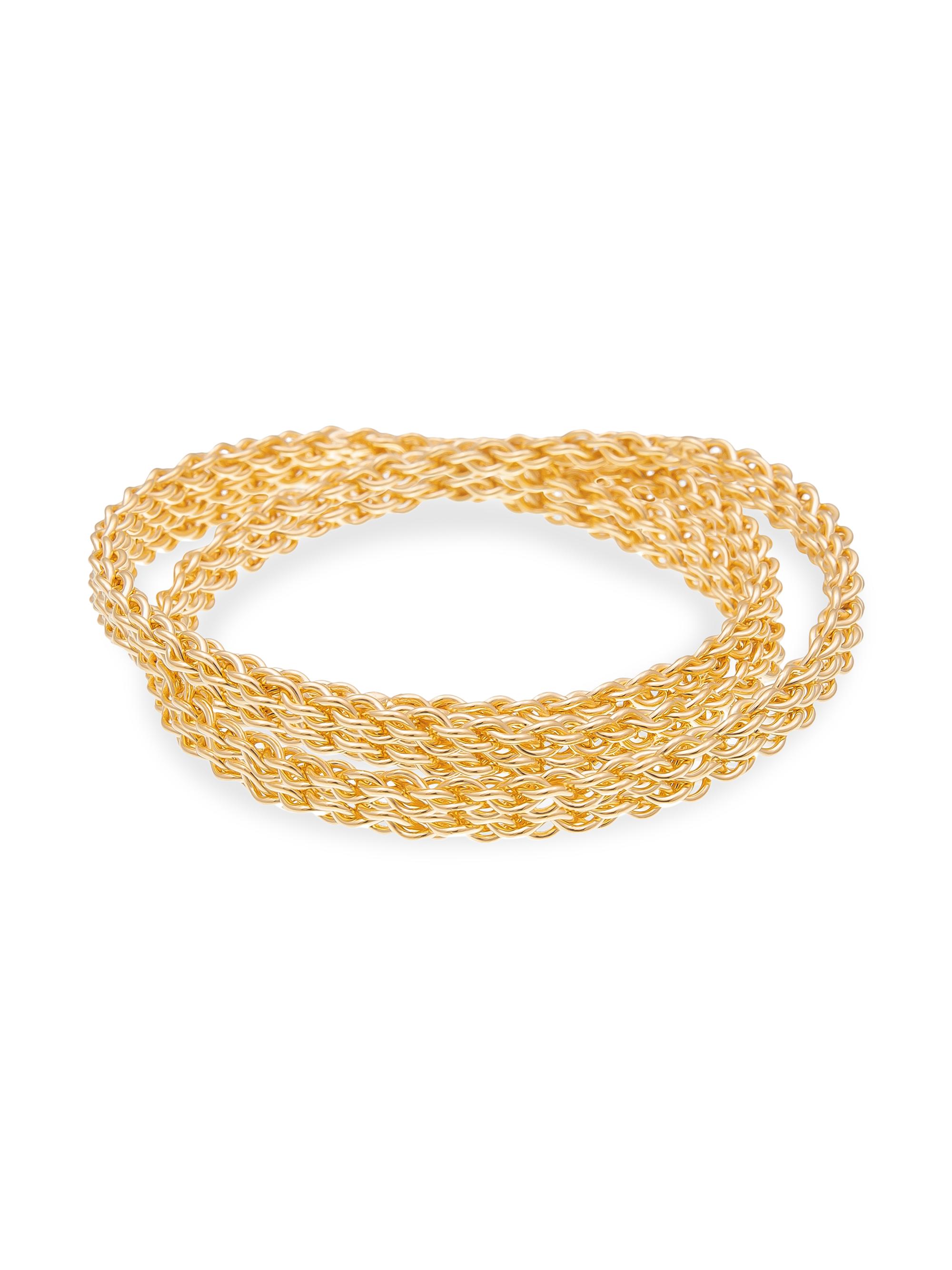 Sylvia Toledano Women's Chains 22K Goldplated Wraparound Bracelet - Gold