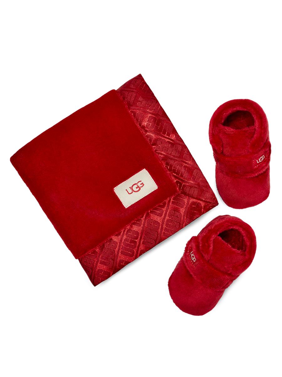 Red ugg blanket discount