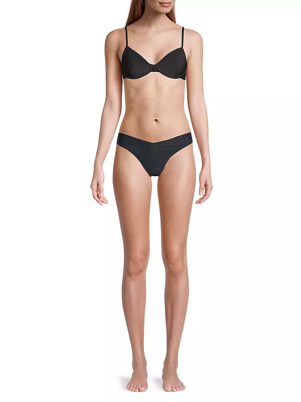 Monogram Jacquard Self-Tie Bikini Bottoms - Women - Ready-to-Wear