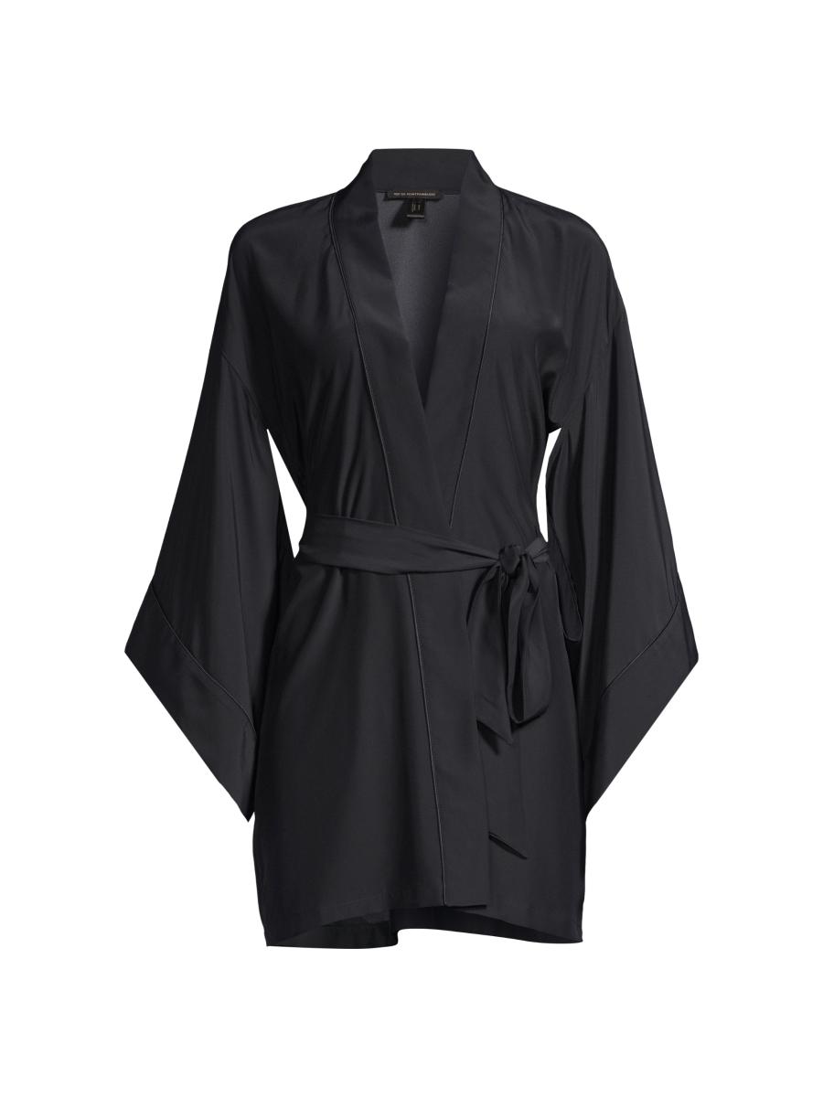 Kiki de Montparnasse Silk Kimono-Inspired Robe | Saks Fifth Avenue