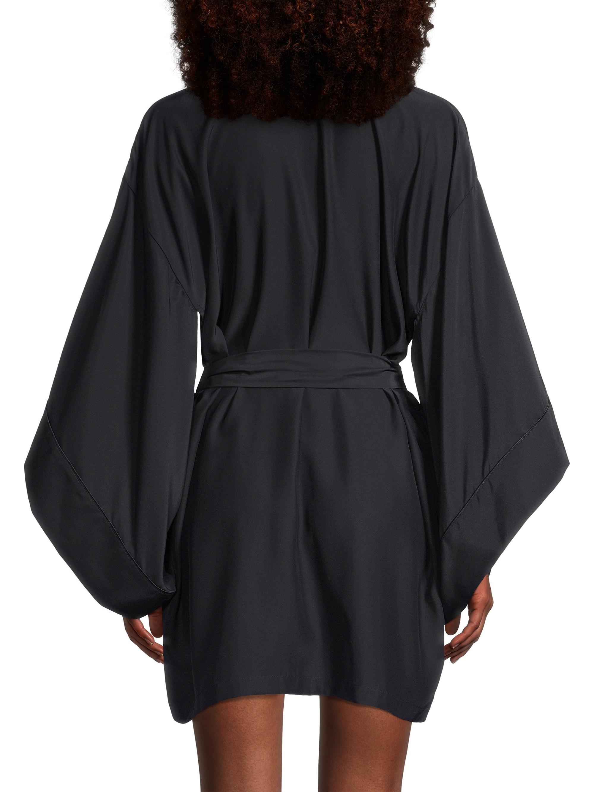 Kiki de Montparnasse Silk Kimono-Inspired Robe | Saks Fifth Avenue