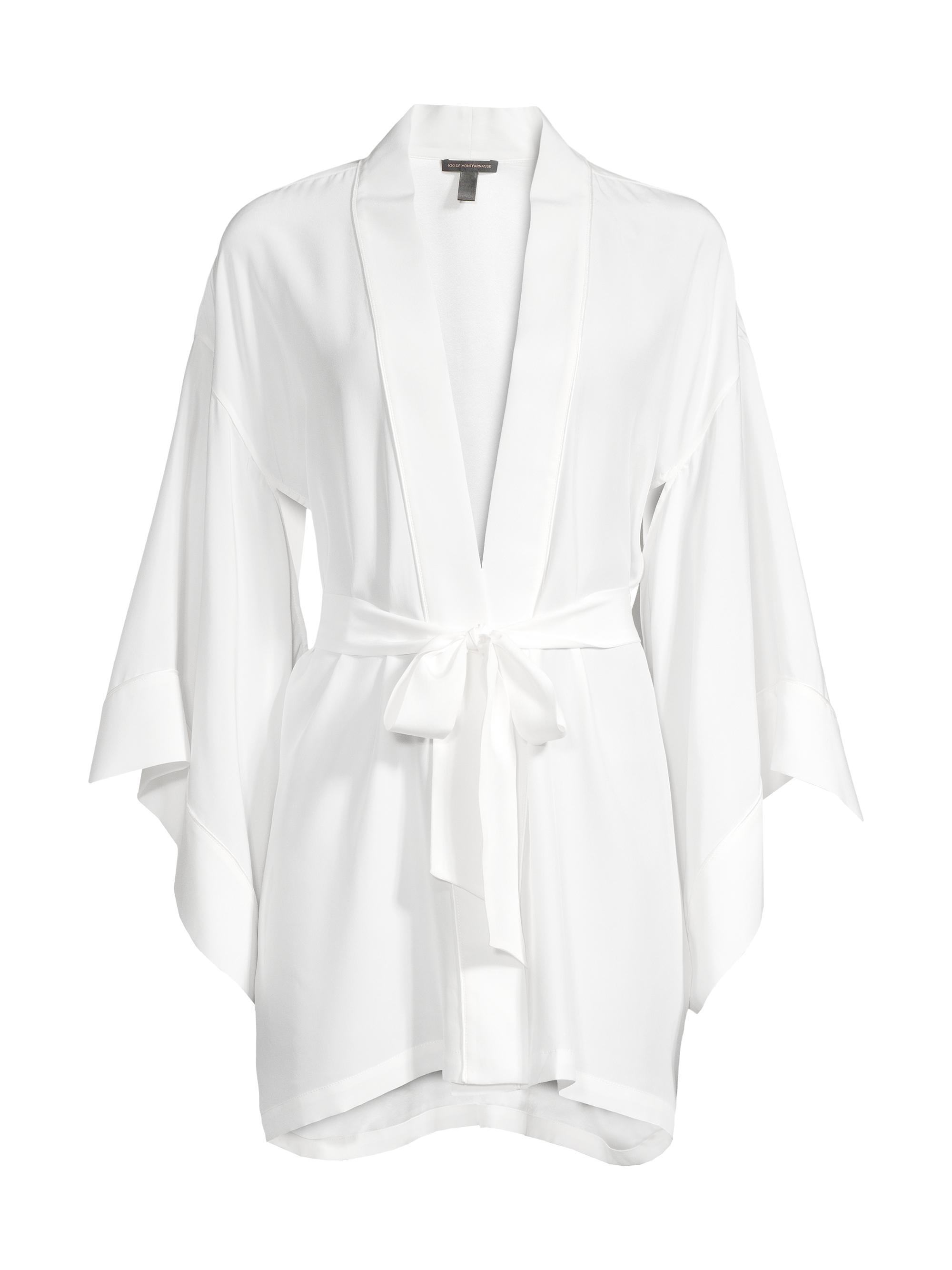 Kiki de Montparnasse Women's Silk Kimono-Inspired Robe -