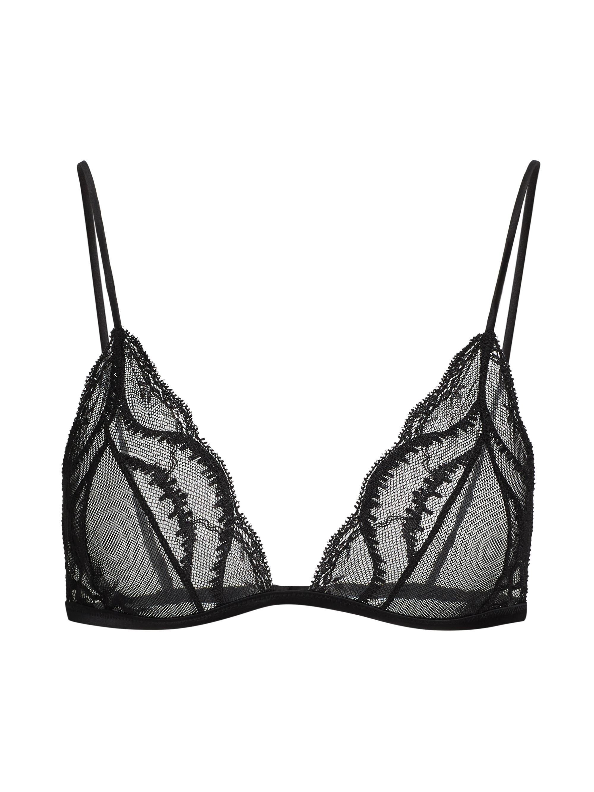 Kiki de Montparnasse Women's Soft Lace Bra - Black