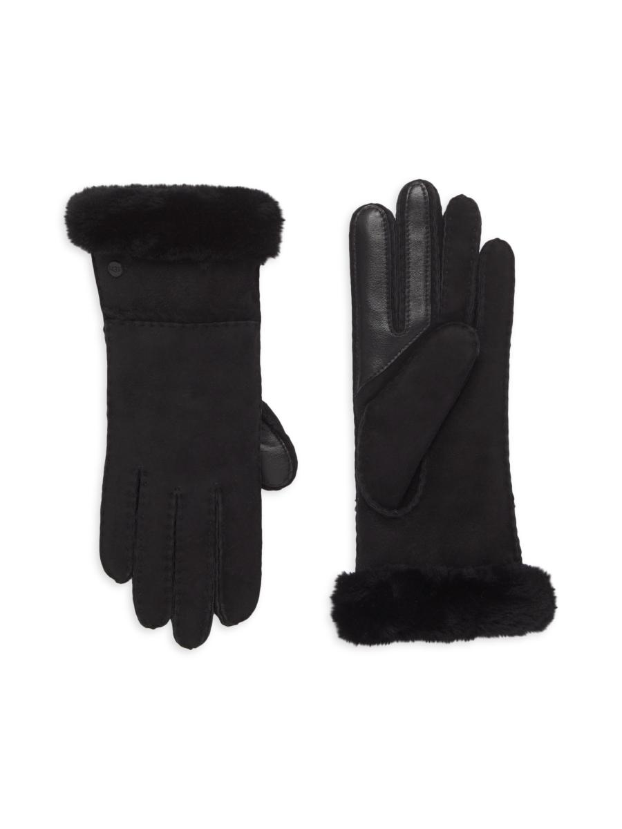 UGG Women's W Seamed Tech Glove, Black, s at Amazon Women's