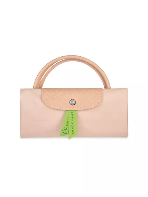 LONGCHAMP Le Pliage Pink Nylon Canvas XL Shoulder Handle Bag Tote - 19 x  14