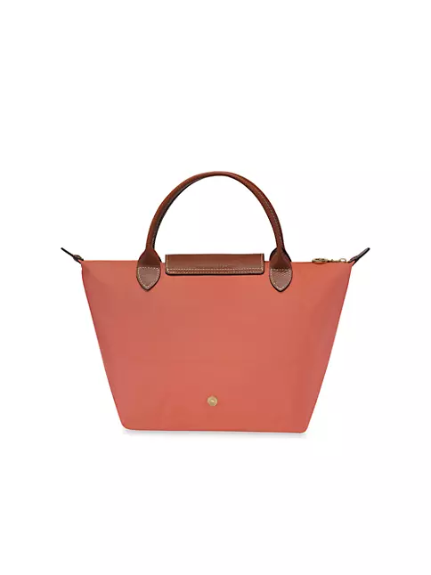 Longchamp Le Pliage Neo Small Canvas Top Handle Tote in Red
