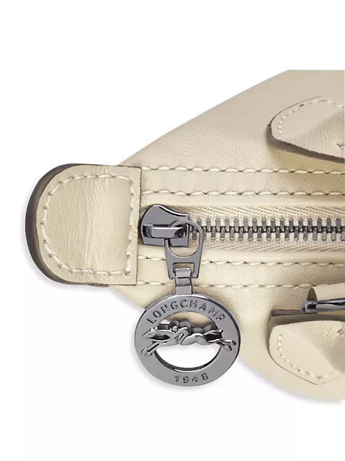 Le Pliage Cuir Crossbody bag Desert - Leather (L1061757526