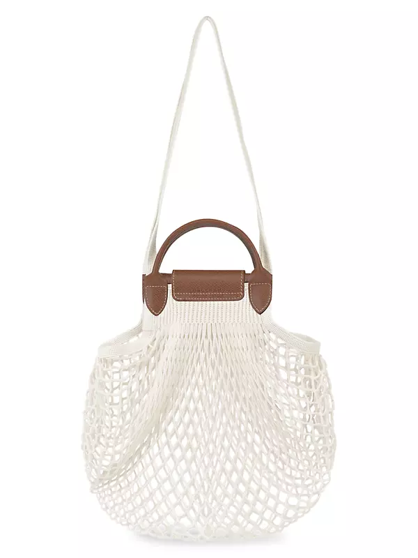 Shop Longchamp Le Pliage Filet Top Handle Bag | Saks Fifth Avenue