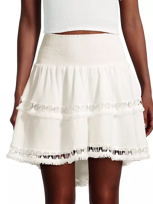 Simone Embroidered Skirt