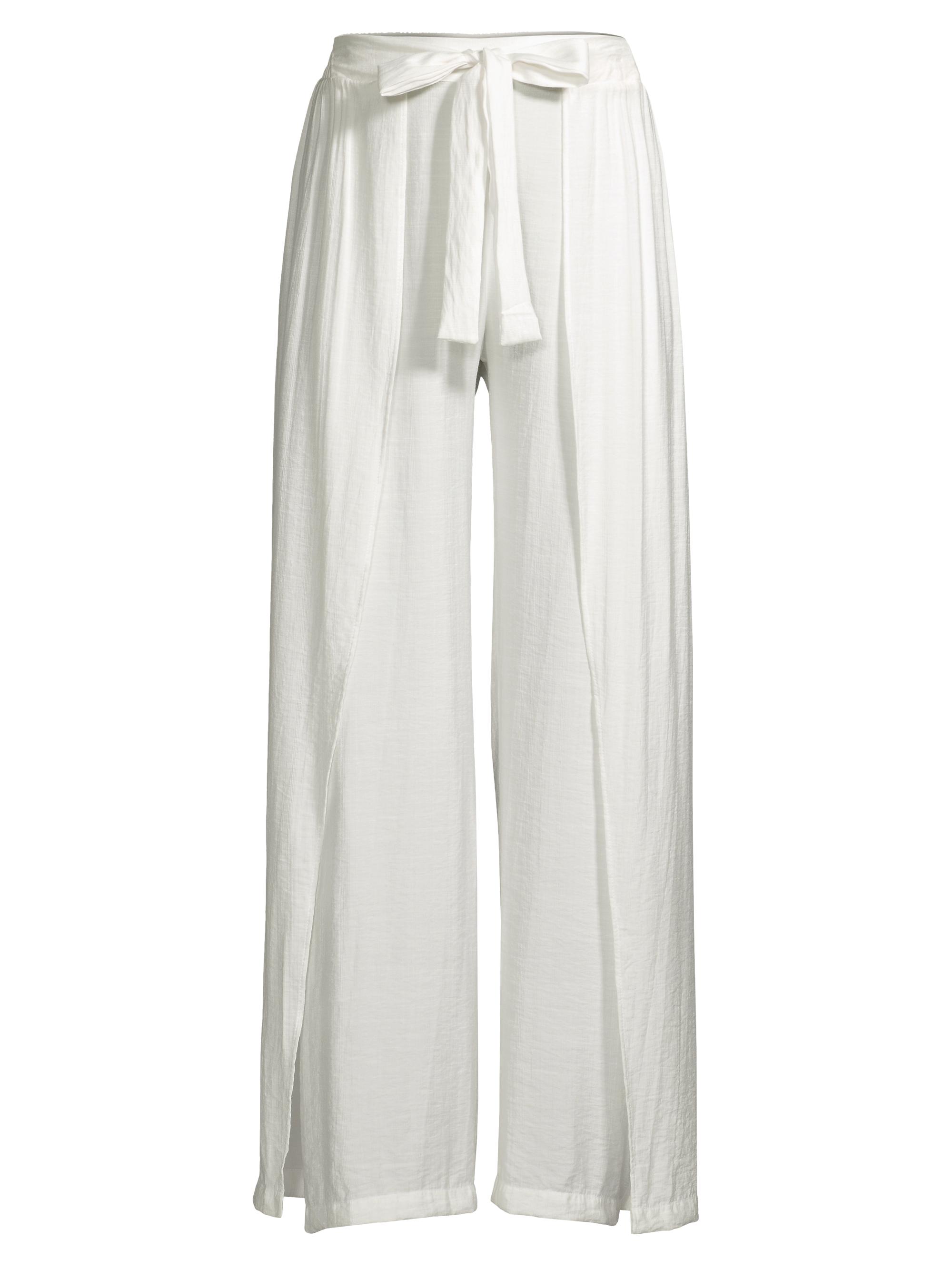 Peixoto Women's Joan Wrap Pants - Patched White