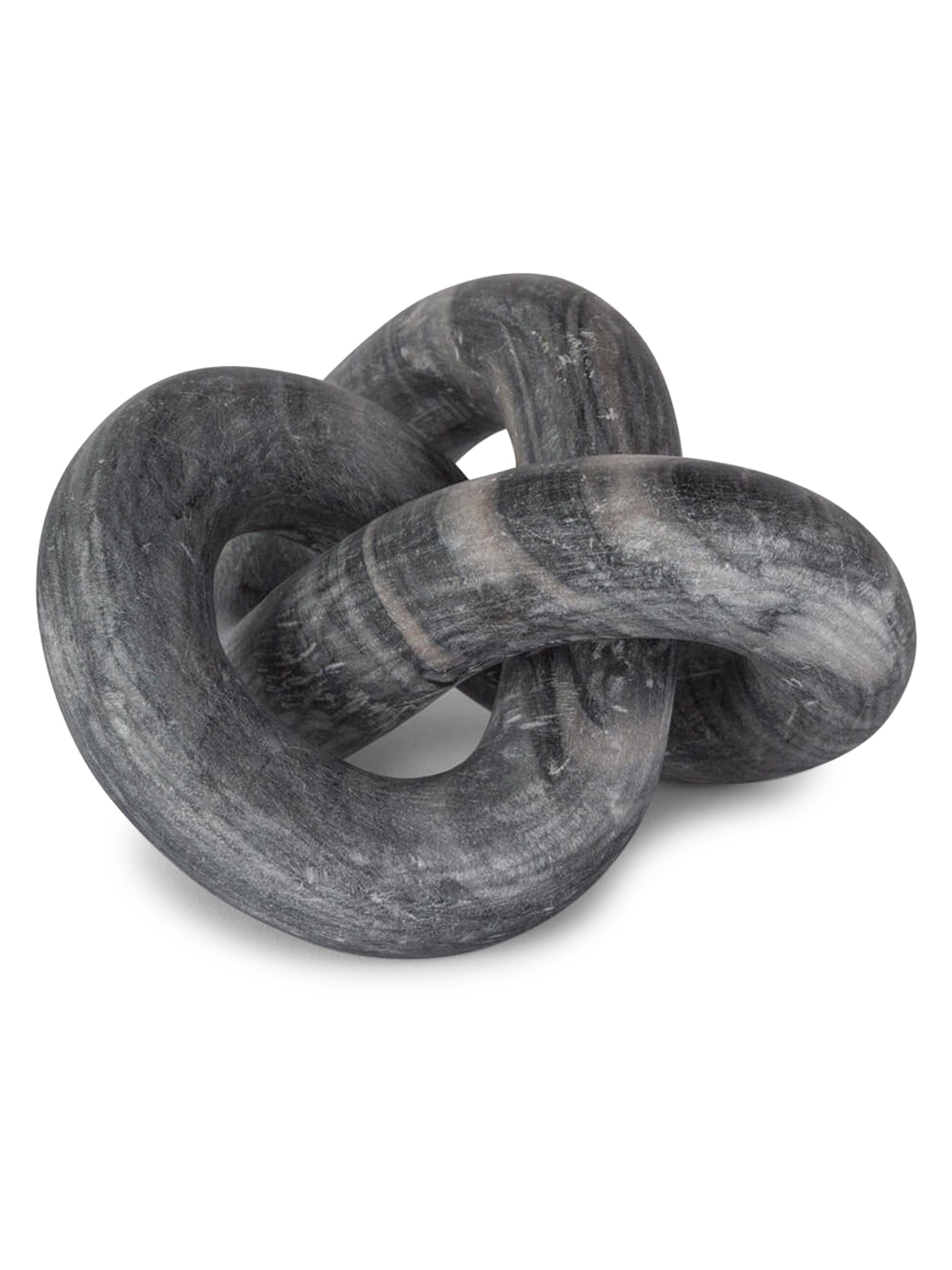 Regina Andrew La Modern Cassius Marble Sculpture - Black
