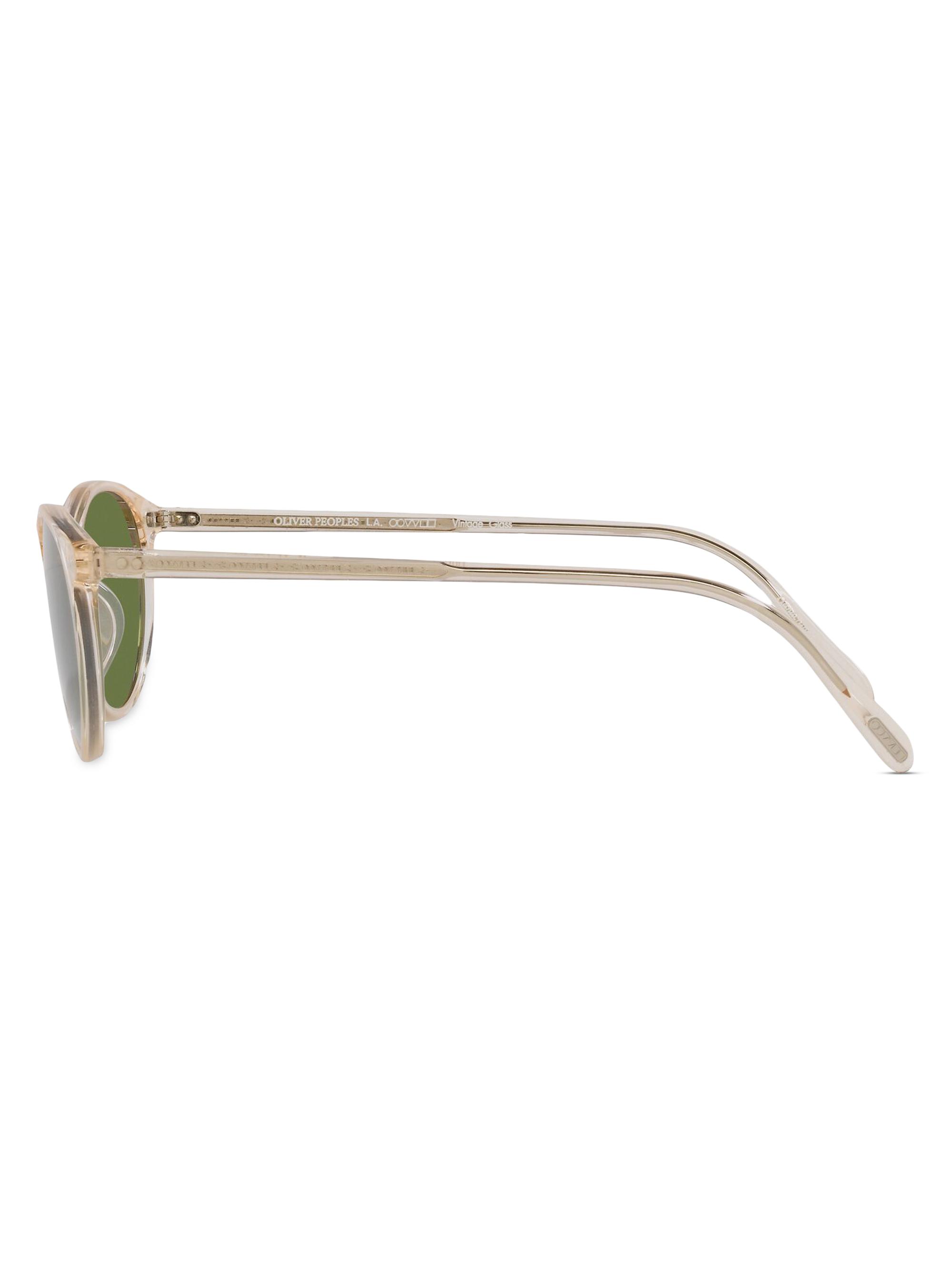 Oliver Peoples Riley 49MM Round Sunglasses | Saks Fifth Avenue display picture 1