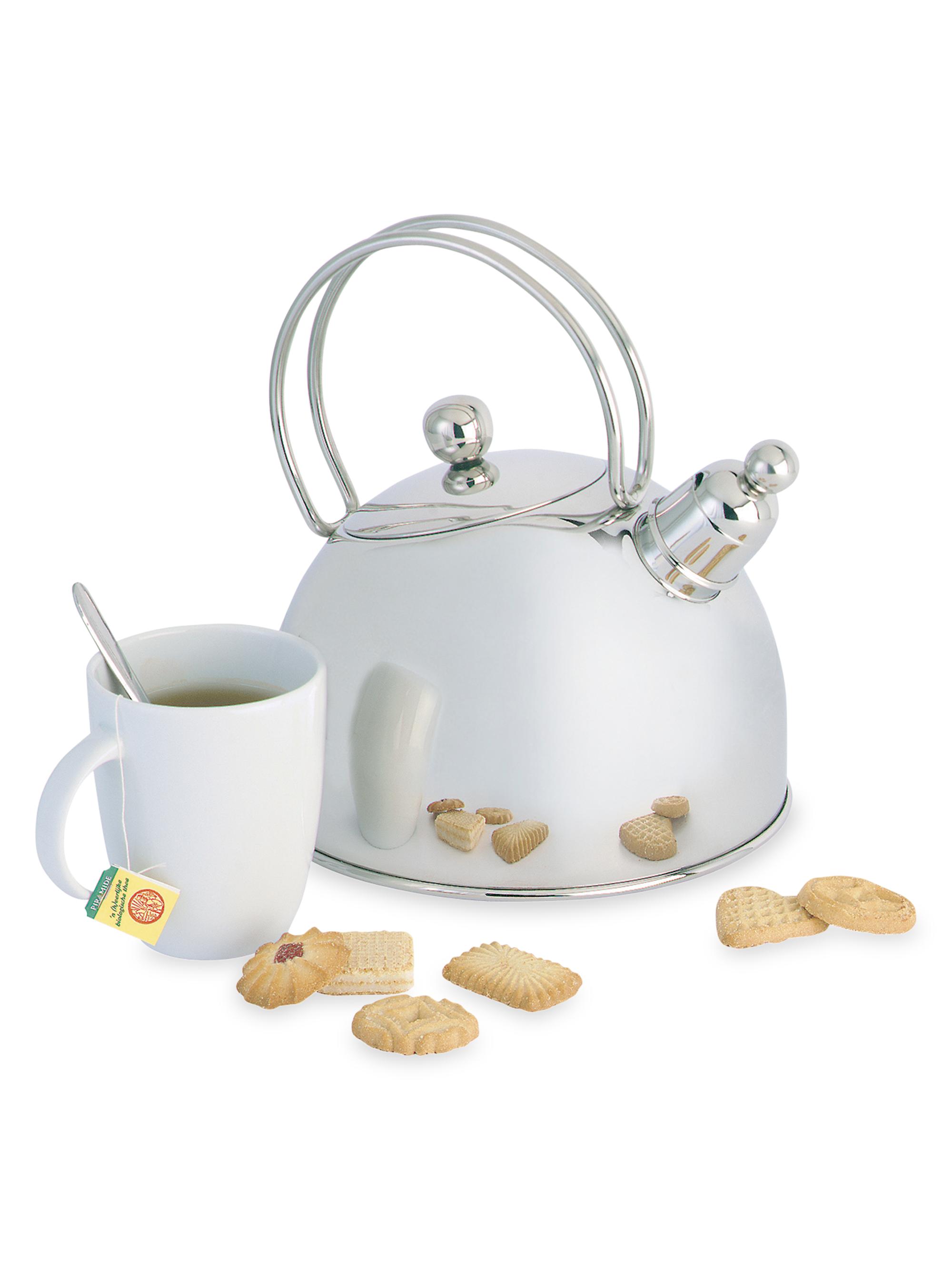 Shop Demeyere Resto 2.5Quart Stainless Steel Whistling Tea Kettle