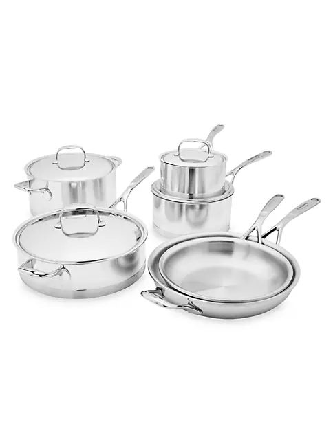 Demeyere Industry 5-Ply 10-pc Stainless Steel Cookware Set, 10-pc - Kroger
