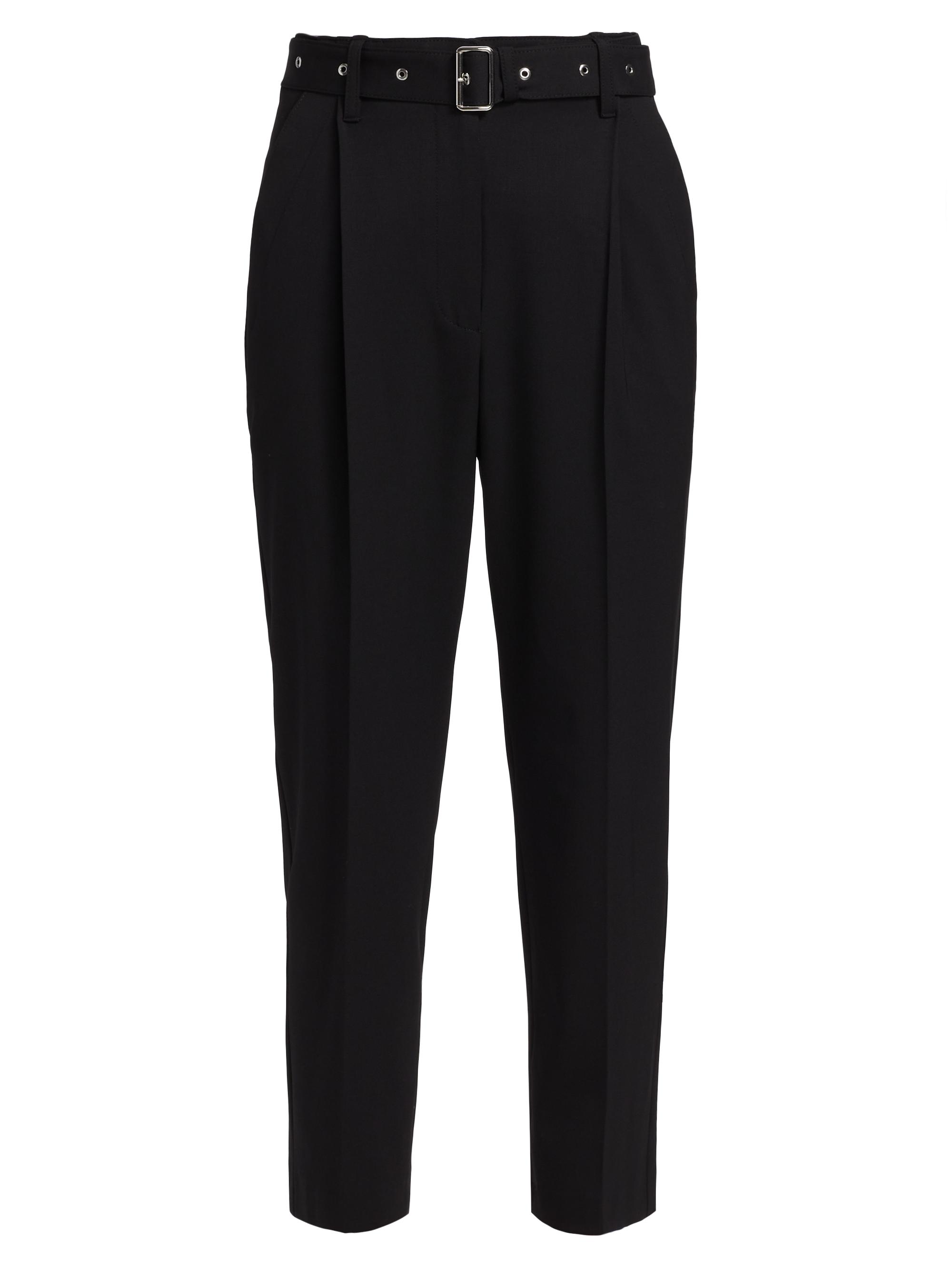 Proenza Schouler Women's Wool Carrot Pants - Black