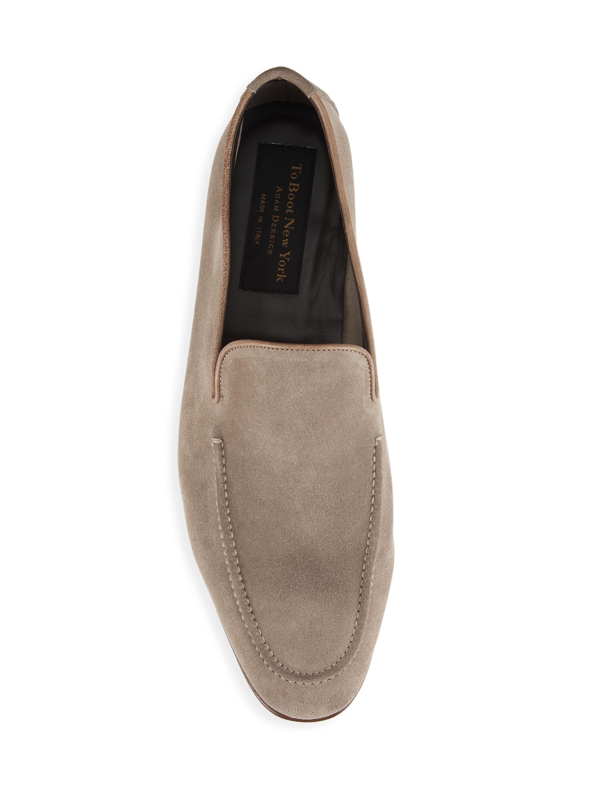 To Boot New York Beamon Suede Leather Loafers | Saks Fifth  display picture 3