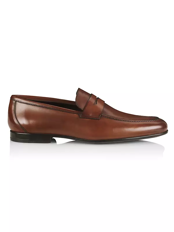 Shop To Boot New York Portofino Leather Penny Loafer | Saks Fifth