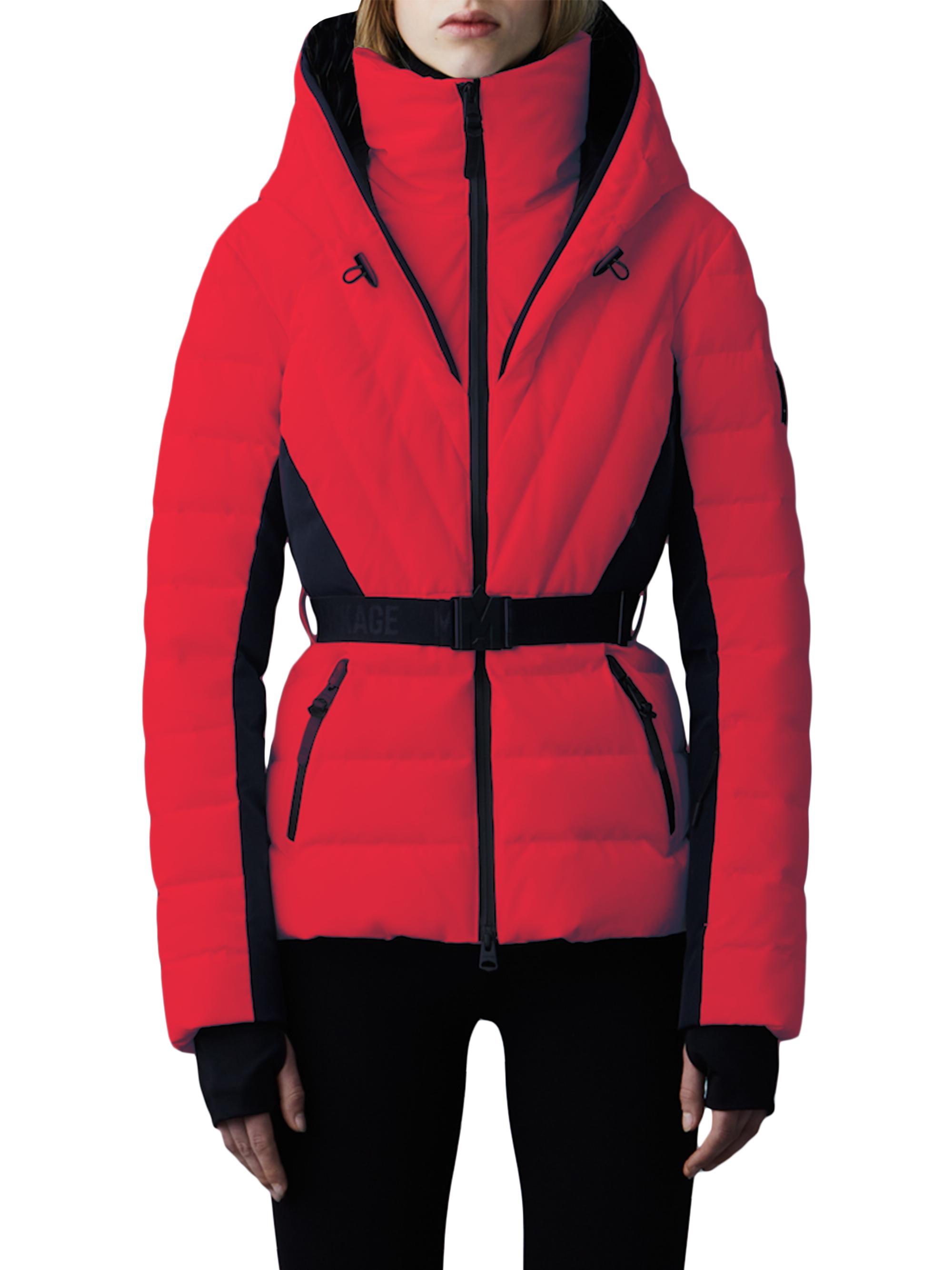 Mackage Women's Elita Down Quilted Ski Jacket - Red