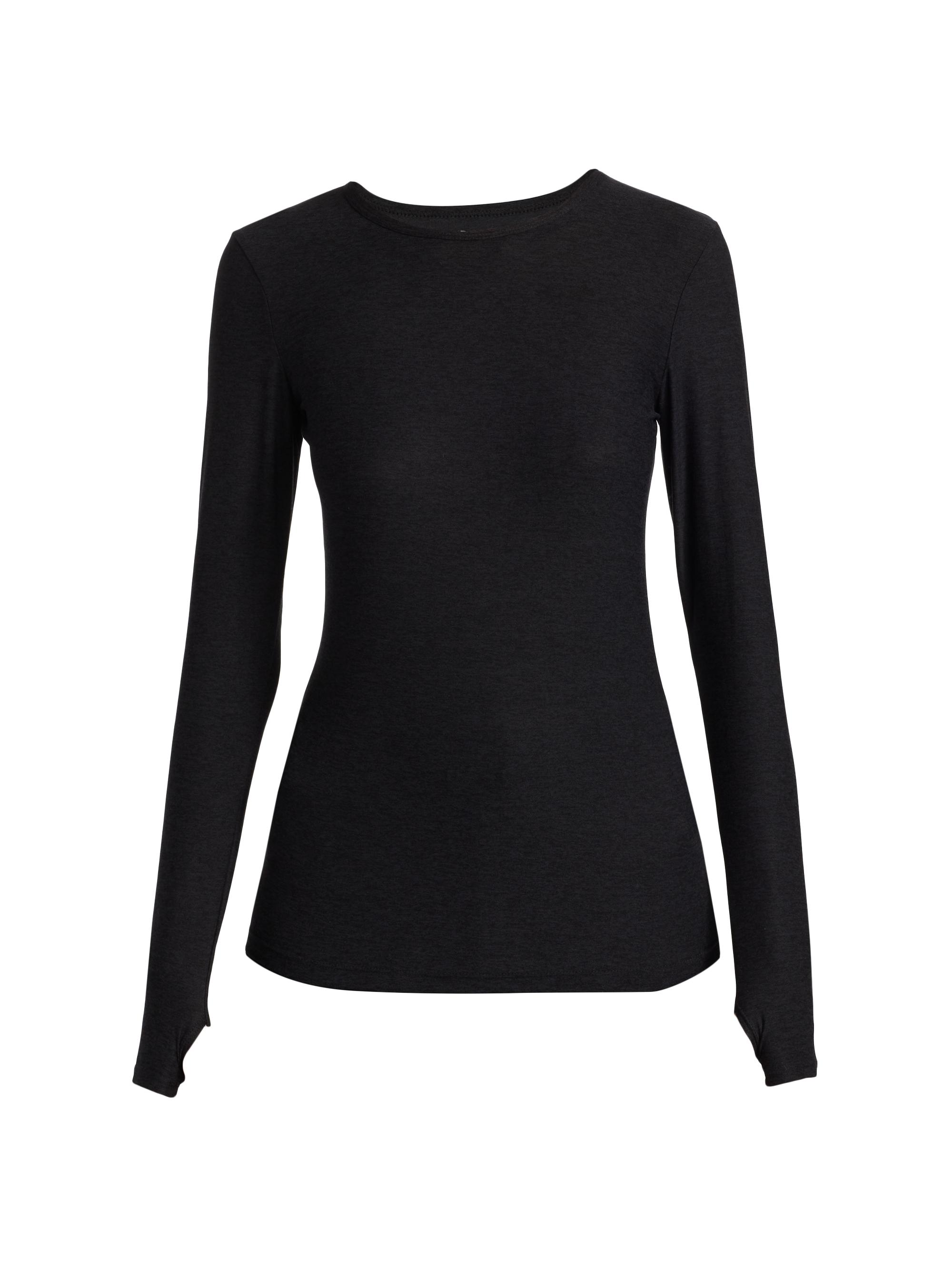 Beyond Yoga Women's Performance Long Sleeve - Darkest Night