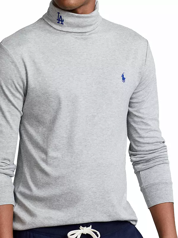 Shop Polo Ralph Lauren LA Dodgers® Turtleneck Sweater | Saks Fifth 