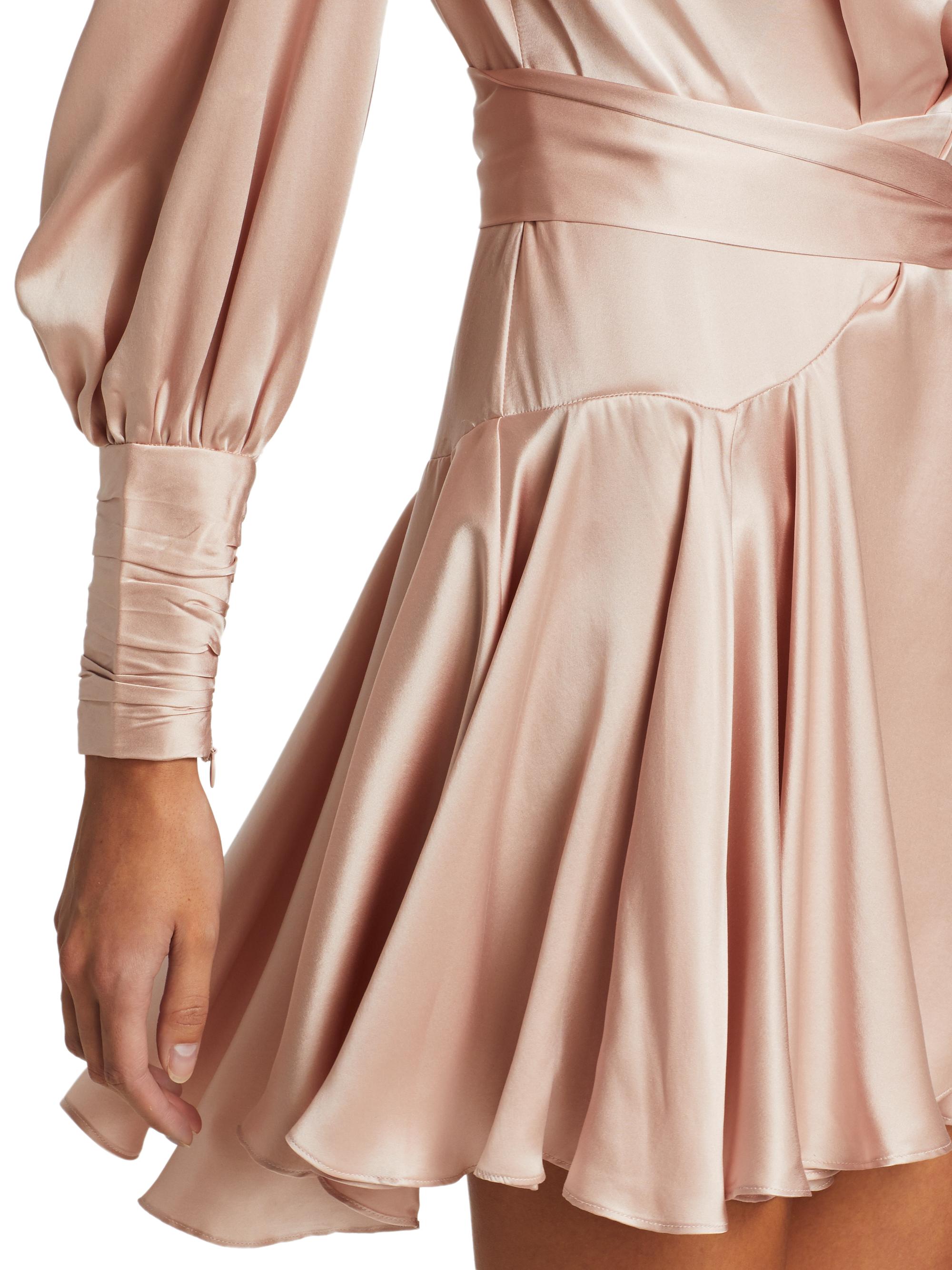 ワンピース Zimmermann silk minidress 0400021897204_GARNET?wid=600&