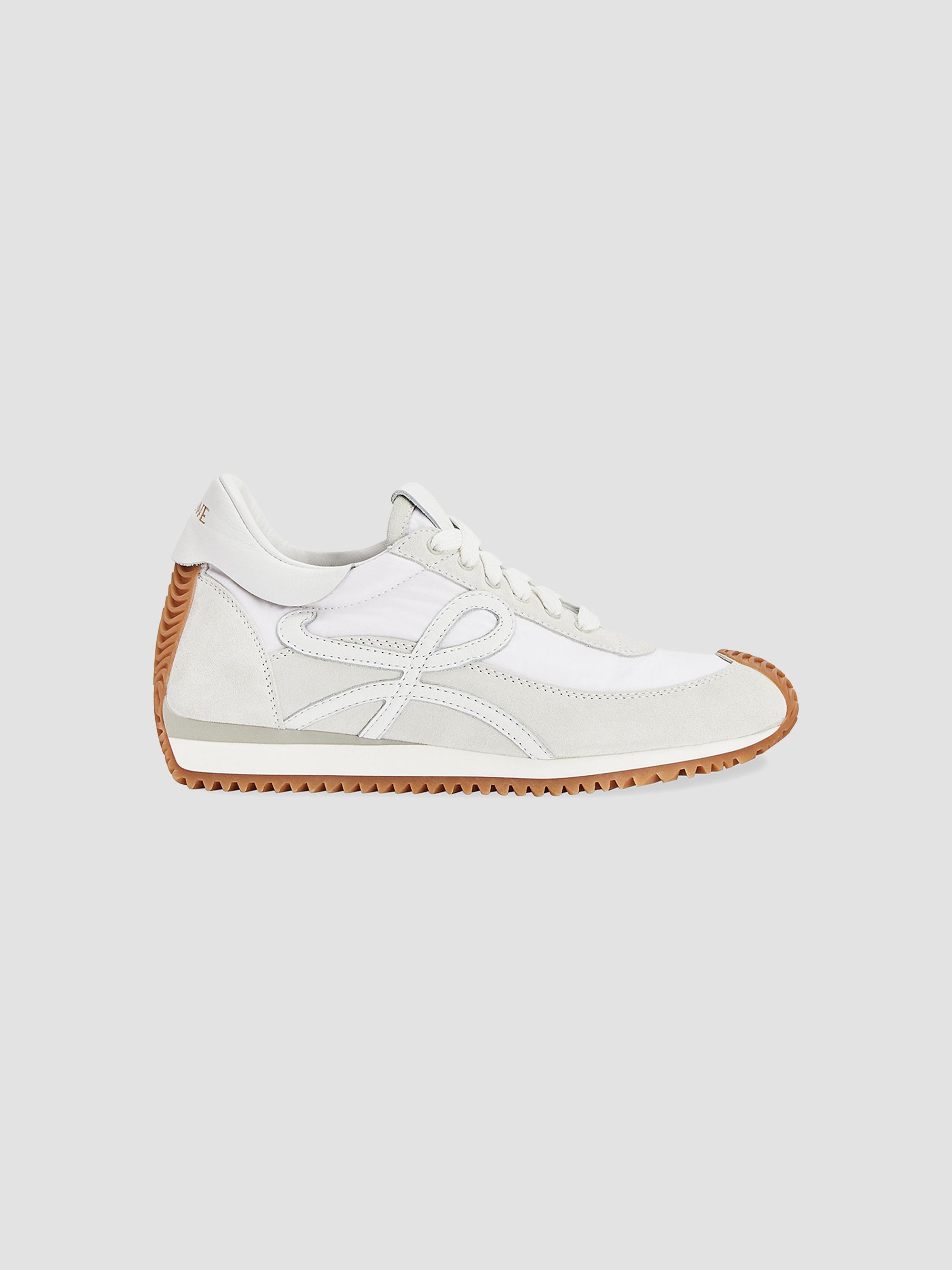 LOEWE Women's Flow Runner Sneakers - White | Thumbnail 9