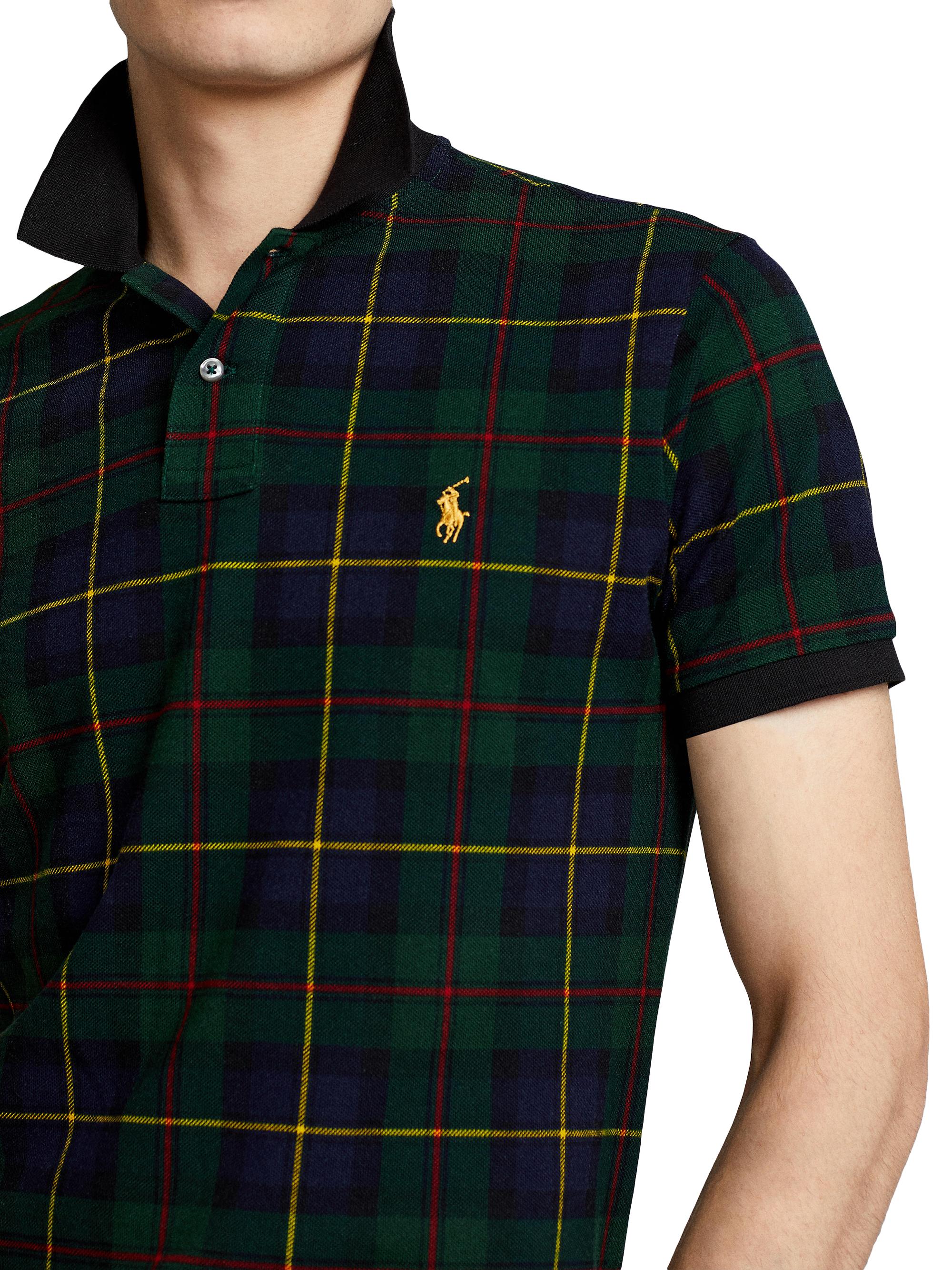 Polo Ralph Lauren Tartan Plaid Polo | Saks Fifth Avenue