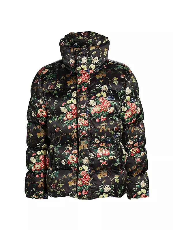 Ace Floral Puffer Coat
