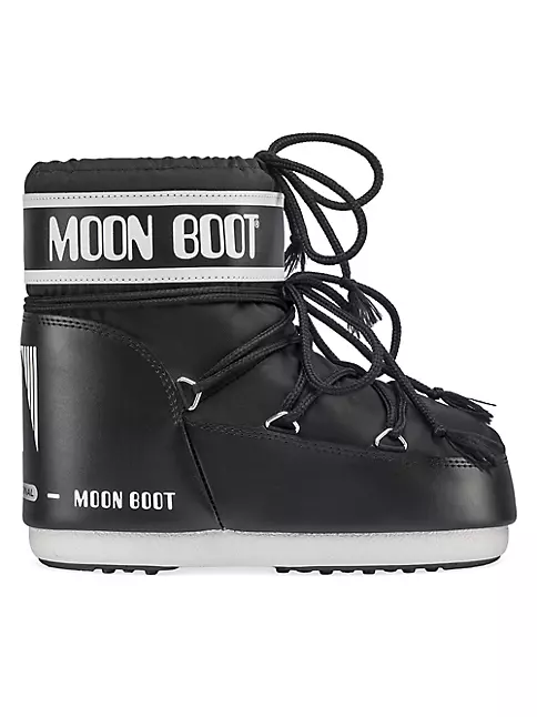 Icon Light Low Red Nylon Boots | Moon Boot Official Store