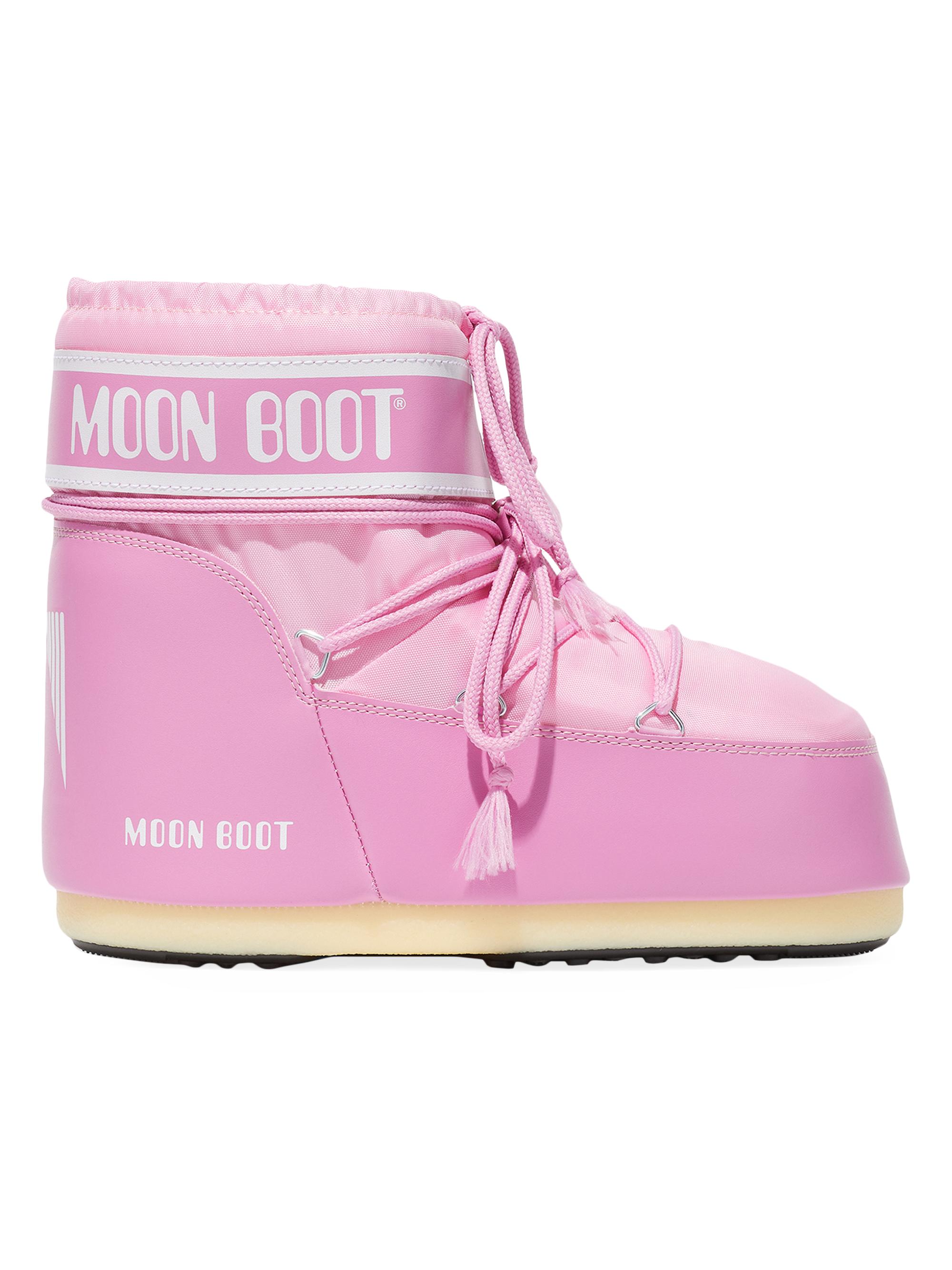 Moon Boot Men's Unisex Icon Low  Snowboots - Pink
