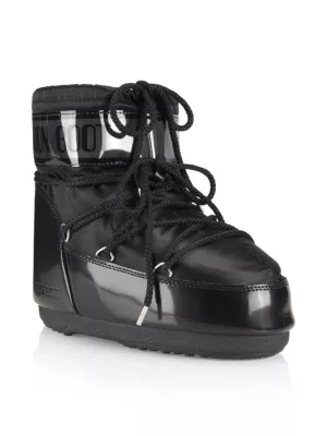 Moon Boot Icon diamond-quilted snow boots - Black