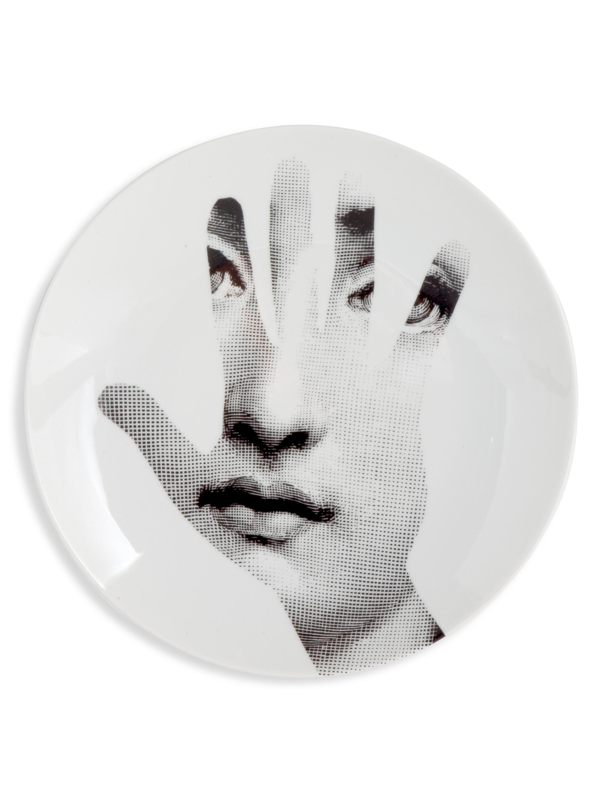 Fornasetti Piatto Tema e Variazioni 15 Wall Plate