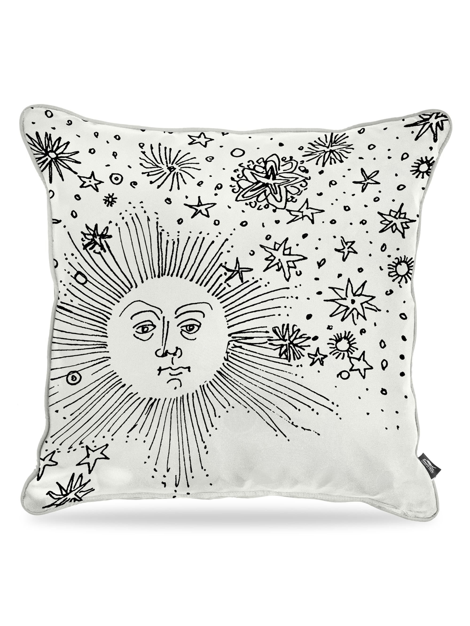Fornasetti Solamente Throw Pillow