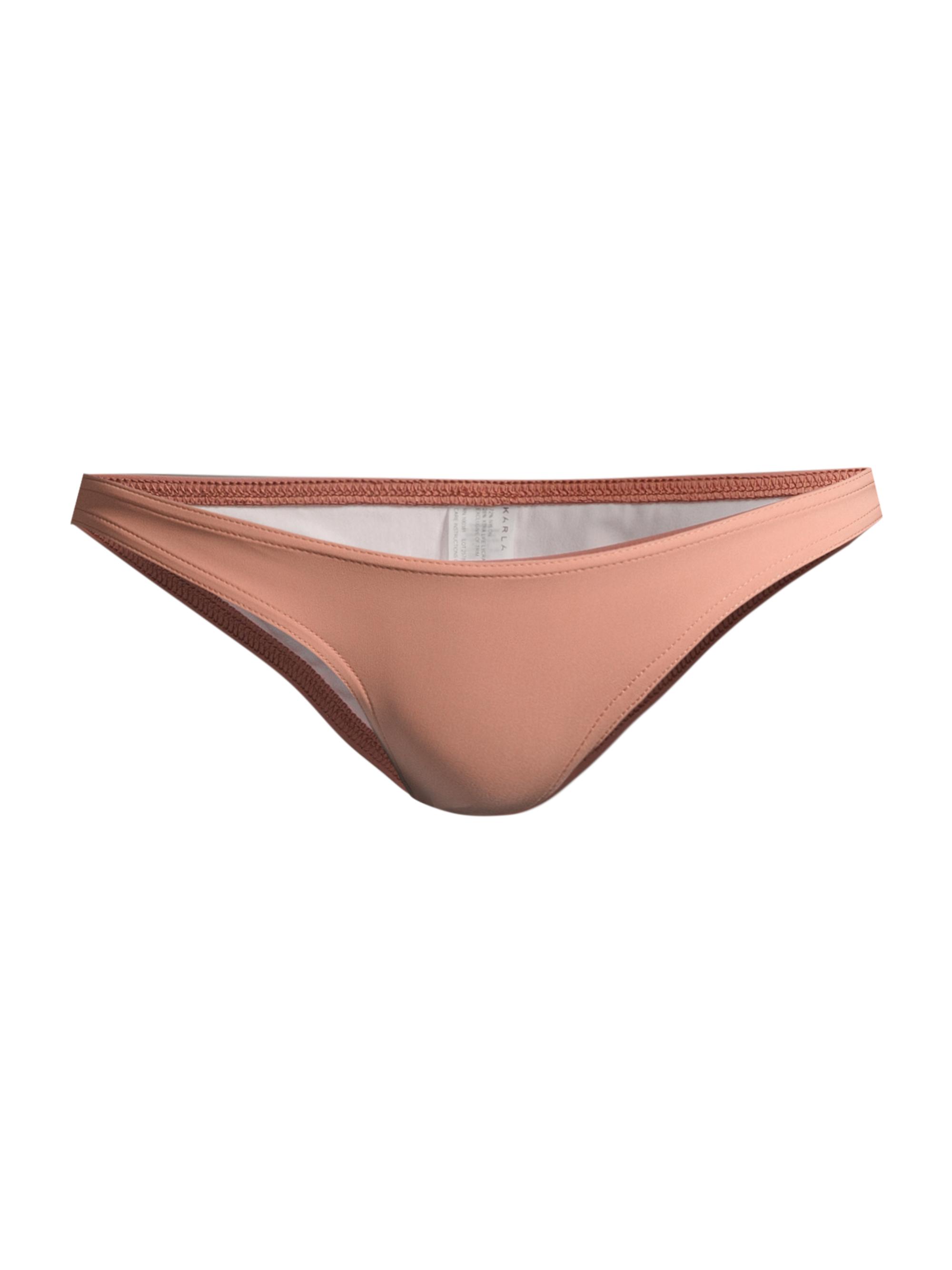 Karla Colletto Swim Women's Basics Scoop Waist Bikini Bottom - Fawn