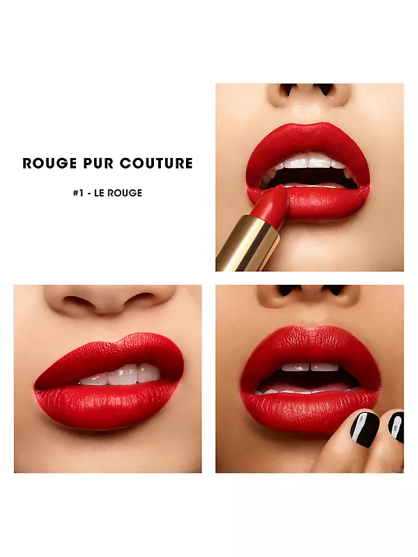 Yves Saint Laurent Women's Rouge Pur Couture 3-Piece Mini Satin Lipstick  Set