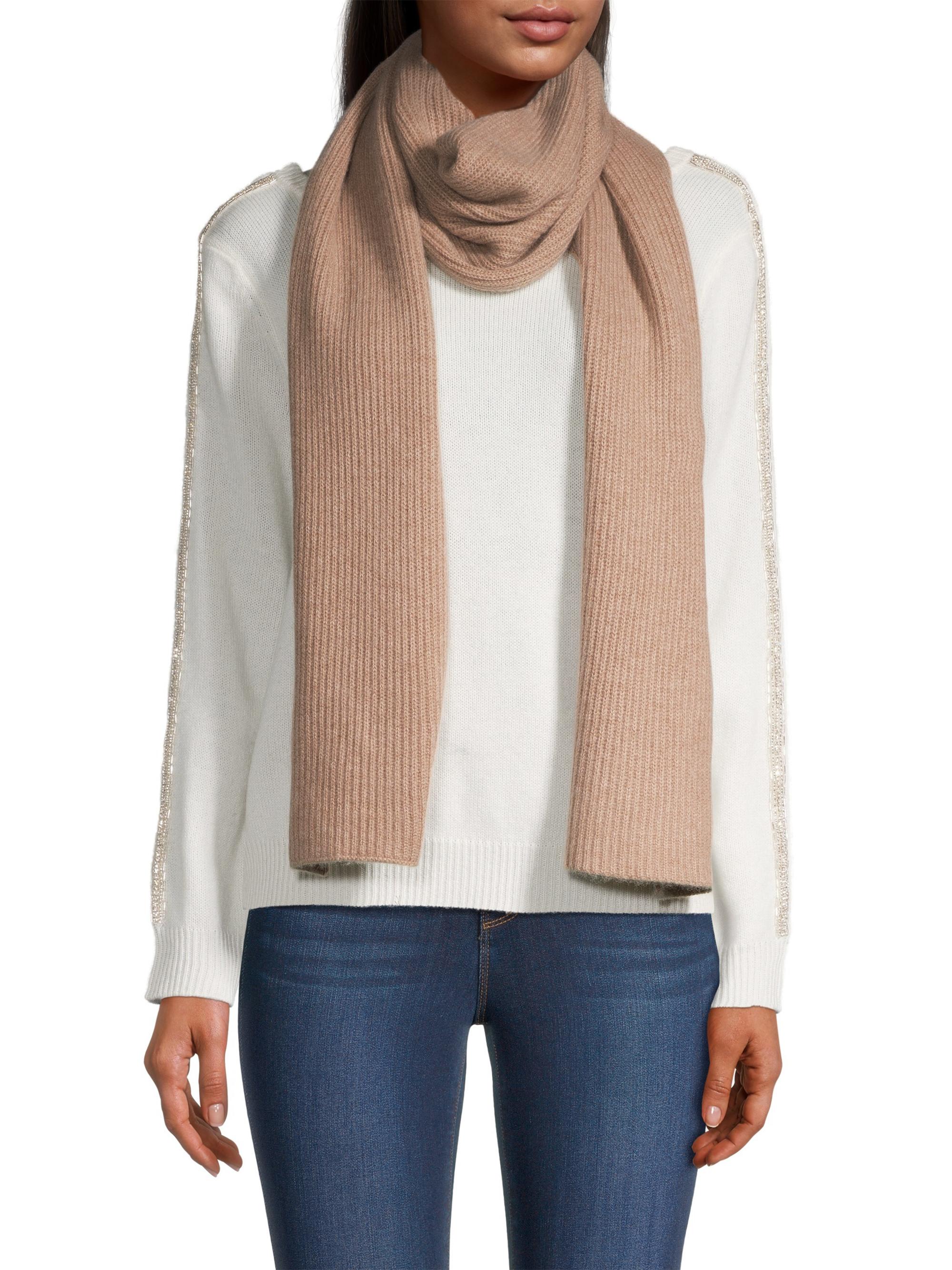 rag & bone Women's Addie Cashmere Scarf - Camel